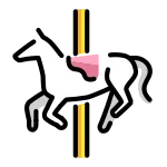 Carousel Horse SVG Icon